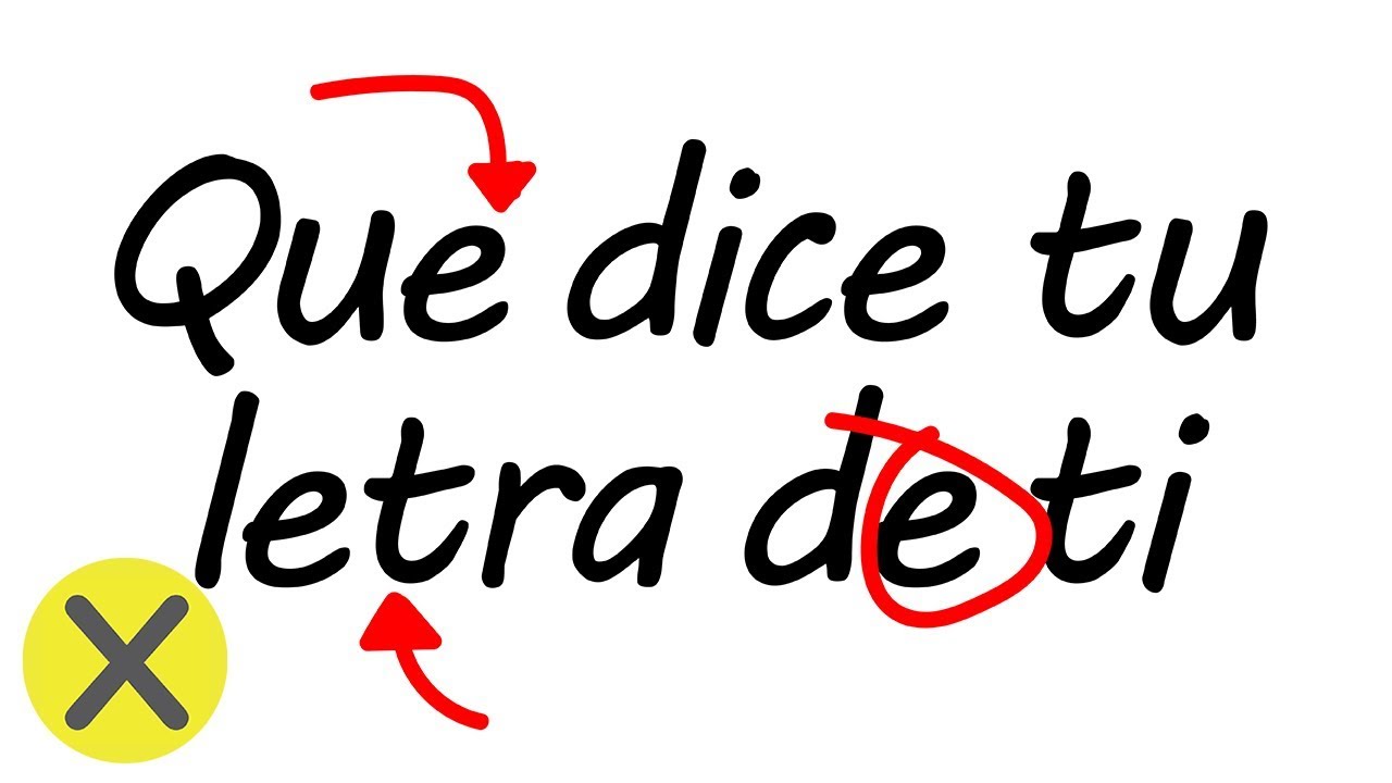 Descubre qué revela la letra de tu personalidad