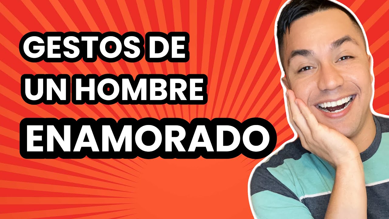 Los gestos de un hombre enamorado en la cama