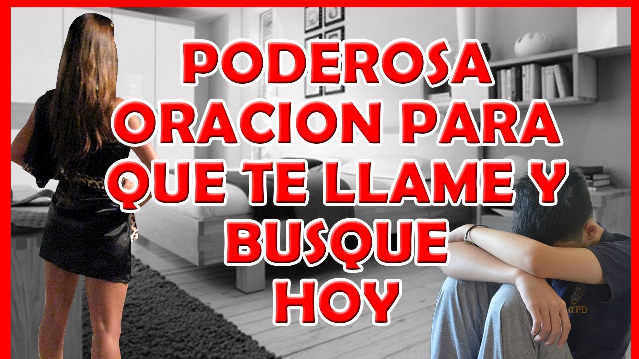Oración desesperada para que esa persona te busque