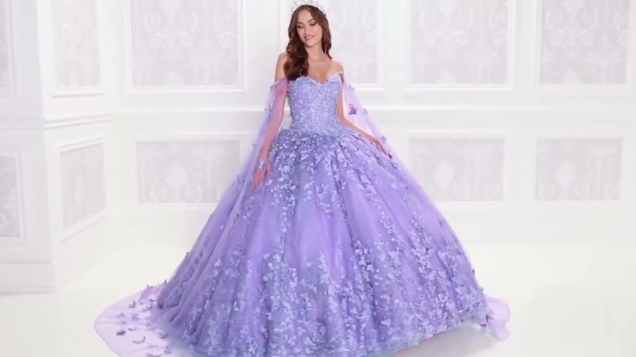 Vestidos morados para una fiesta de 15 años
