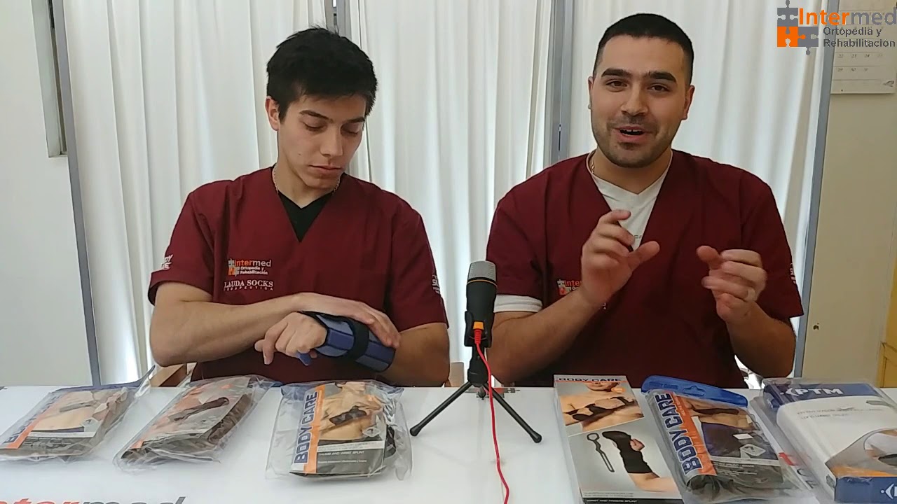 muñequera para después de una fractura